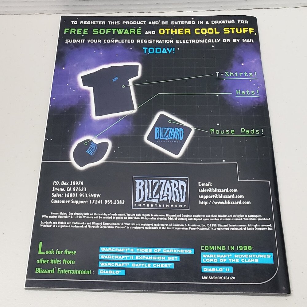 StarCraft Prima Strategy Guide & Booklet - Picture 7 of 8